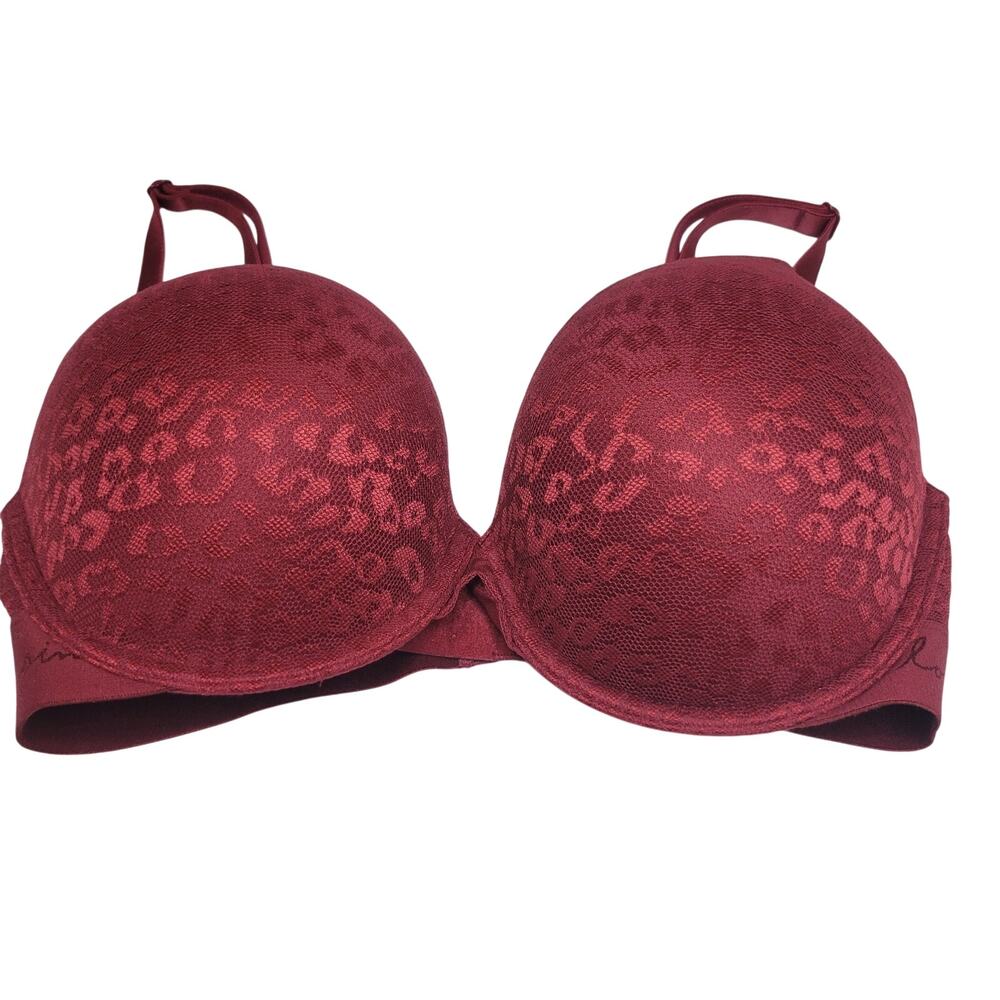 Victorias Secret PINK Wear Everywhere Push-up Adjustable Bra Size 34C